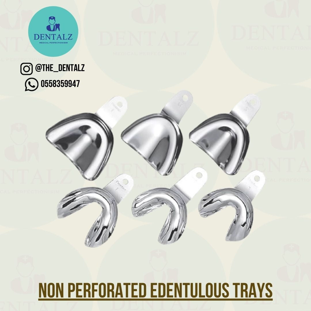 Stainless steel impression tray