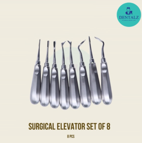 Surgical elevator set of 8