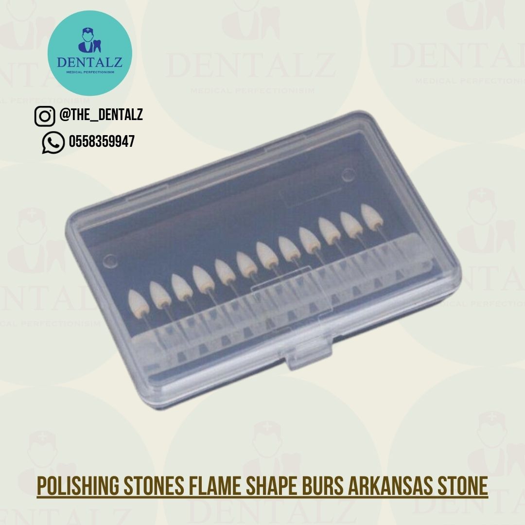 Polishing Stones Flame shape burs Arkansas Stone