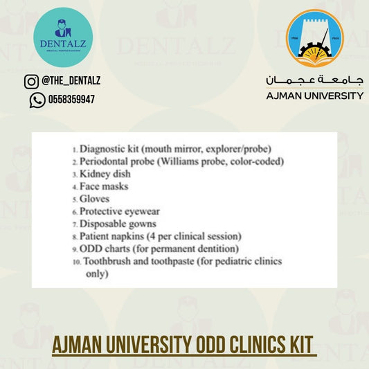 Ajman university ODD CLINICS KIT