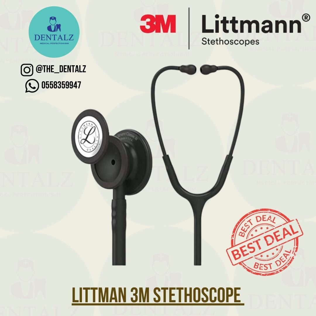 سماعة طبيب ليتْمان 3M سوداء