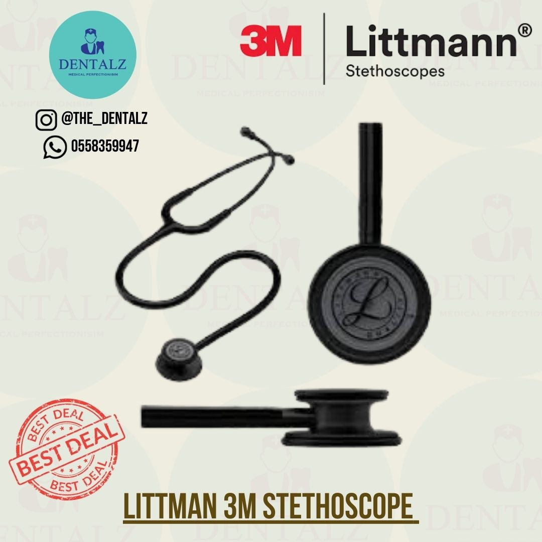 سماعة طبيب ليتْمان 3M سوداء
