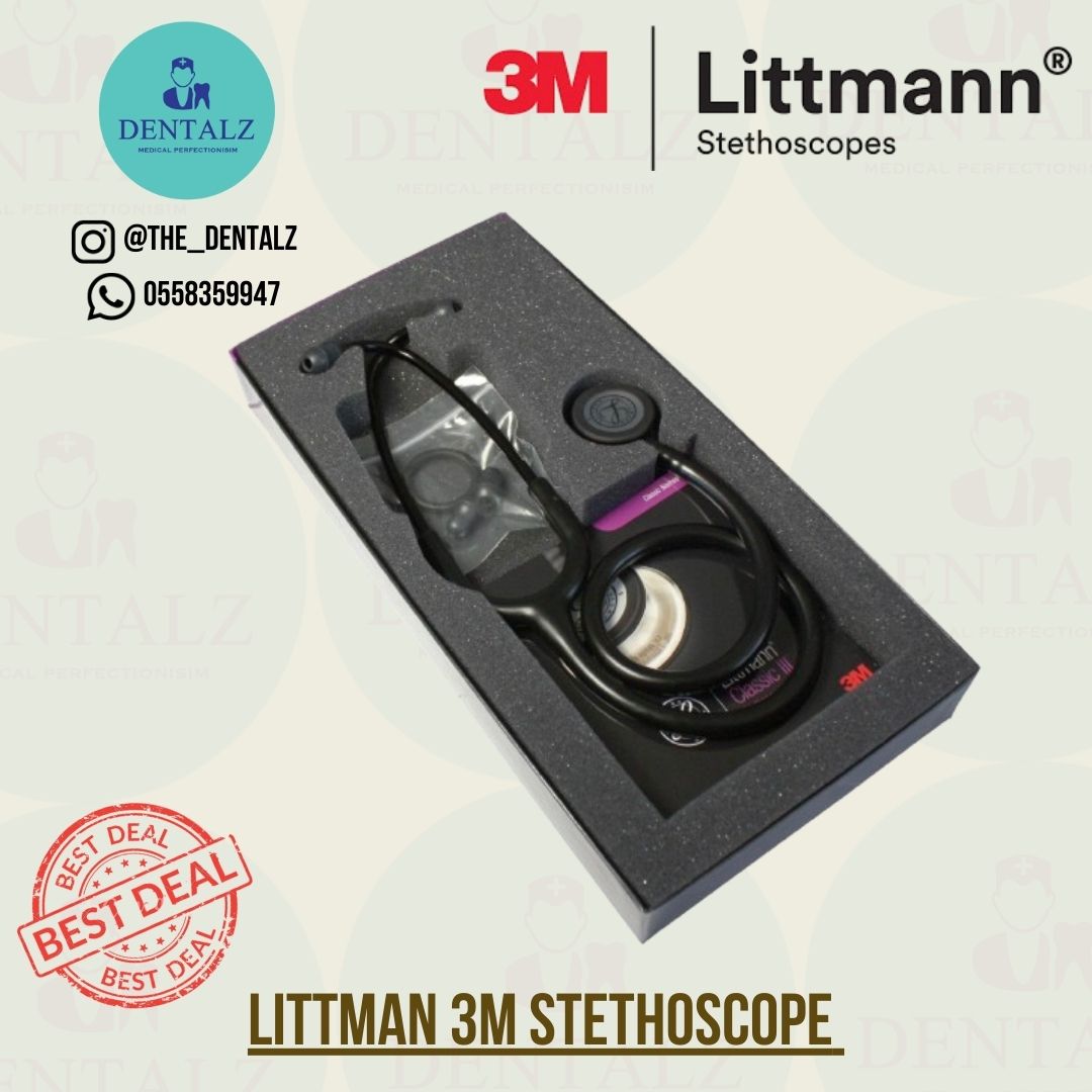 سماعة طبيب ليتْمان 3M سوداء