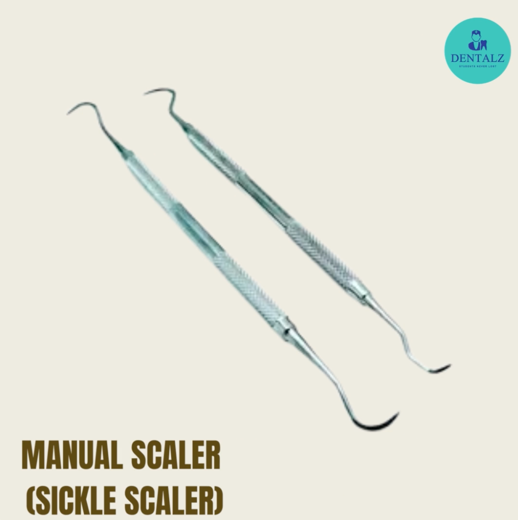 Manual scaler (sickle scaler) – Dentalz Store