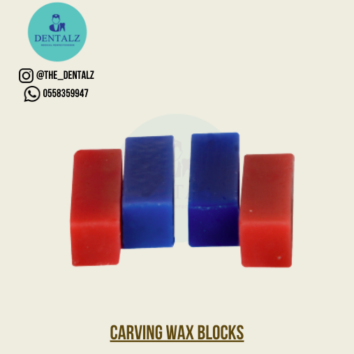 Carving wax blocks BOX 36 pcs